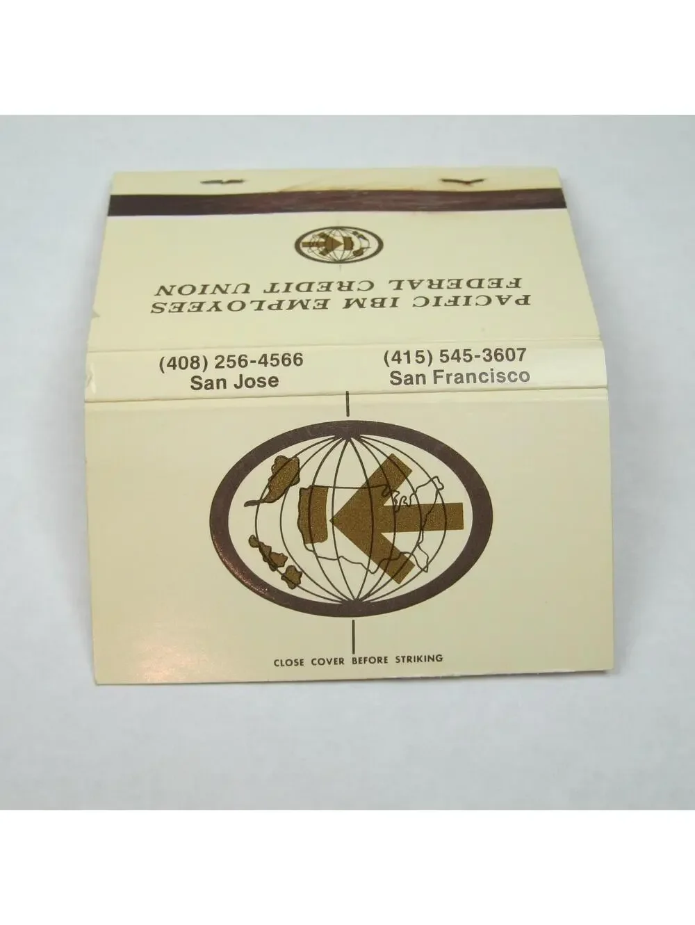 4 Matchbook Covers Pacific IBM Credit Union Hals Music Center Cupertino Sport CA